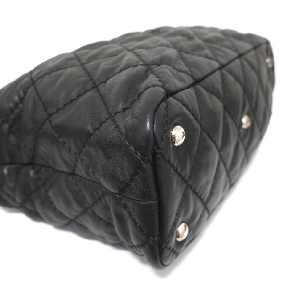 CHANEL 2013 ULTIMATE STITCH HOBO BLACK QUILTED LEATHER LARGE SHOULDER BAG - Picture 8 of 15